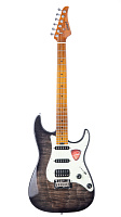 EART NK-C3 Trans Black электрогитара, цвет черный
