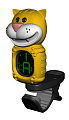 FLIGHT CAT YELLOW тюнер хроматический, кот, цвет желтый