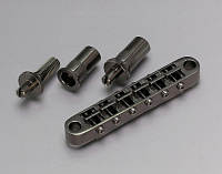 Gotoh GE103B-T-CK  бридж tune-o-matic, modern, черный хром