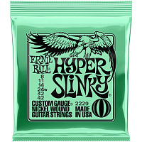 ERNIE BALL 2229 струны для электрогитары Nickel Wound Hyper Slinky