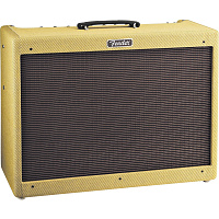 FENDER BLUES DELUXE™ REISSUE гитарный ламповый комбо, 40Вт (8 Ом), твидовое покрытие, 2-кнопочный футсвитч, 2 канала