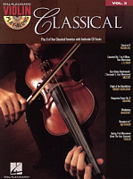 HL00842154 - VIOLIN PLAY-ALONG VOLUME 3 CLASSICAL VLN BOOK/CD