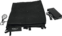 EUROLITE CRT-100 LED Truss Curtain 3m Черное полотно с 72 x 5 мм светодиодами для цветной смеси RGBA