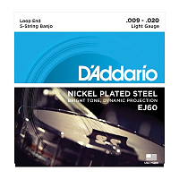 D'ADDARIO EJ60 Струны для 5-ти струнного банджо