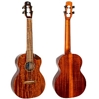 FLIGHT MUSTANG TENOR EQ-A  укулеле тенор с активным звукоснимателем, массив акации, чехол