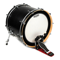 EVANS BD22EMADCW  пластик 22'' Externally Mounted Ajustable Damping Coated для бас барабана
