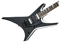 JACKSON JS32 WR, AH FB  BLACK W/WHITE BEVELS электрогитара, цвет черный с белыми гранями