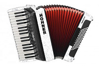 HOHNER The New Bravo III 72 white (A16612)  аккордеон 3/4