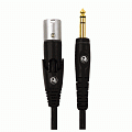PLANET WAVES PW-GMMS-10 микрофонный кабель Jack 1/4" - XLR папа симметричный, 3 метра