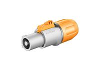 ROXTONE RAC3FCO WP Grey Разъем кабельный типа powercon (out), пыле- и влагозащищенный, 3-контактный, "female", контакты: посеребренная латунь, цвет серый