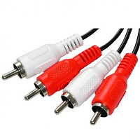 OMNITRONIC RCA cable 2x2 0.9 m Кабель сигнальный RCA - RCA (стерео), длина 0,9 м.