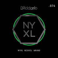 D'ADDARIO NYNW074 Одиночная струна для электрогитары