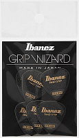 IBANEZ SAND GRIP PPA16XSG-BK комплект медиаторов (6 шт.), толщина 1.2 мм