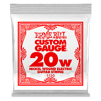 ERNIE BALL 1120 Nickel Wound .020  Струна одиночная для электрогитары Эрни Болл