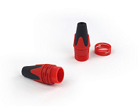 AuraSonics BXR красный колпачок для разъемов XN3F, XN3M, XN3F-B, XN3M-B, пластик