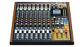Tascam Model 12 аналоговый 10-канальный микшер с цифровым 12 канальным SD рекордером, Bluetooth, процессор эффектов, 7 полосный эквалайзер, размеры 465 × 400 × 160 мм, вес 4,3 кг, возможность монтажа в рэк