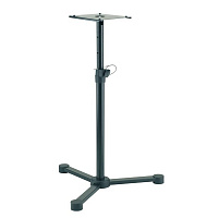 K&M 26720-000-55 стойка для студийных мониторов, регулируемая высота h 680 - 1140 мм, сталь, черная