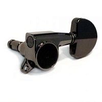 Gotoh SG381-MG-20-CK  колки локовые, автозажим, 3+3, черный хром; grover large