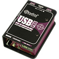 Radial USB-Pro директ-бокс для ноутбука, вход USB, выход 2 XLR, выход на наушники, 24/96кГц