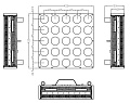 INVOLIGHT MATRIX559 Светодиодный блиндер 