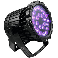 Eurolite LED IP PAR 24x3W TCL  Погодозащищённый (IP 65) светодиодный прожектор RGB с 24 x 3W светодиодами TCL, угол луча 25 град., DMX 3/5 каналов, черный корпус.