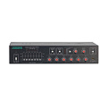 DSPPA MP-6925 Микшер-усилитель для дискуссионной системы 250 Вт/100 В, 6 микр./4 AUX входа, 1 выход. 7 полос эквализации. Регулировка громкости каждого канала