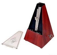 WITTNER 802K System Maelzel Mahogany Grain метроном механический, пластиковый корпус, без звонка
