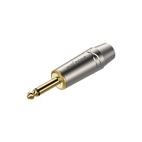 ROXTONE RJ2PX-NG Разъем  jack 1/4" моно, цвет серебро