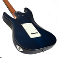 EART YMS-SG3 Trans Blue электрогитара, цвет синий