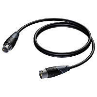 Procab CLD955/1.5 Кабель DMX-AES 110 Oм, XLR 5-pin "папа"-"мама", длина 1.5 м
