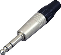 Neutrik NP3C разъем Jack 6.3мм TRS (стерео) штекер