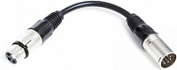 CHAUVET DMX3F5M DMX Adapter переходник с 3pXLR мама на 5pXLR папа