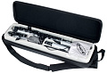NUVO Student Flute  Silver/Black Флейта, студенческая модель, материал пластик, цвет серебристый/чёрный, в комплекте тряпочка для протирки, смазка, удлиненный клапан cоль, запасные крышки клапанов
