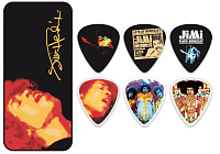 DUNLOP JН-PT03Н Electric Ladyland Pick Tin Набор медиаторов в жестяном футляре, жесткие (12 шт)