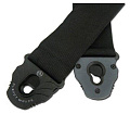PLANET WAVES PWSPL200 гитарный ремень без наплечника, 50мм крепление Planet Lock, черный