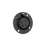 Amphenol AP-4-13  разъем для громкоговорителей, гнездо на панель, круглый
