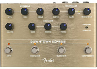 FENDER DOWNTOWN EXPRESS BASS MULTI EFFECT гитарная педаль, овердрайв/компрессор/эквалайзер