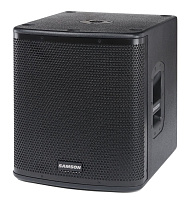 SAMSON Auro D1200 Активный сабвуфер, 12", 700 Вт RMS / 1400 Вт Peak, усилитель класс D, 30 Гц - 135 Гц, корпус фанера, размеры 450x500x530 мм, вес 24.4 кг