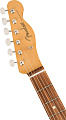 FENDER NOVENTA TELE PF 2TSB электрогитара, цвет санберст, чехол в комплекте