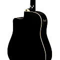 IBANEZ PF15ECE-BK электроакустическая гитара, цвет черный