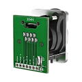 ROXTONE RE8FD5H Разъем RJ45 панельный, гнездо, тип-D, розетки соответствуют CAT5e стандарту TIA / EIA 568-C.2 и ISO / IEC1 1801, возможность использования разъема RJ45 и разъема RJ45 типа XLR