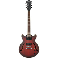 IBANEZ AM53-SRF полуакустическая электрогитара, цвет красный закат