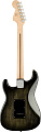 FENDER SQUIER Affinity Stratocaster FMT HSS MN BBST электрогитара, цвет черный берст