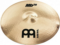 MEINL MB20-22HR-B - тарелка 22" Ride, вес Heavy, сплав B20 (медь 80%, олово 20%, следы серебра), серия MB20