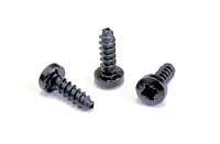Neutrik A-SCREW-1-8 саморез для установки пластиковых панельных разъемов Neutrik, длина 8 мм, черный