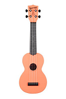 WATERMAN by KALA KA-SWB-RD Tomato Red Matte Soprano Ukulel Укулеле сопрано, материал пластик, цвет красный, отделка матовая