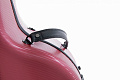 GEWA PURE CELLO CASE POLYCARBONATE 4.6 4/4 Red Кейс для виолончели контурный, карбон, цвет красный