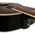 ROCKDALE Aurora D6 BK Gloss акустическая гитара, дредноут, цвет черный, глянцевое покрытие