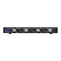 MOOSE DQ9600  Усилитель 4x1300 Вт RMS / 8 Oм, 4x 2400 Вт RMS / 4 Oм, класс D, SMPS, 1U