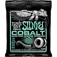Ernie Ball 2726 струны для электрогитары Cobalt Not Even Slinky (12-16-24p-32-44-56)
